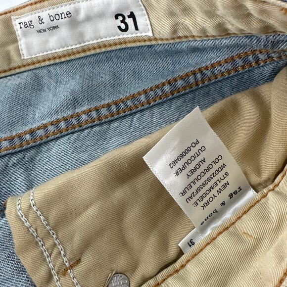 Rag & Bone Women's Audrey Featherweight Logan Wide-Leg Jeans Size 31 - Picture 7 of 14